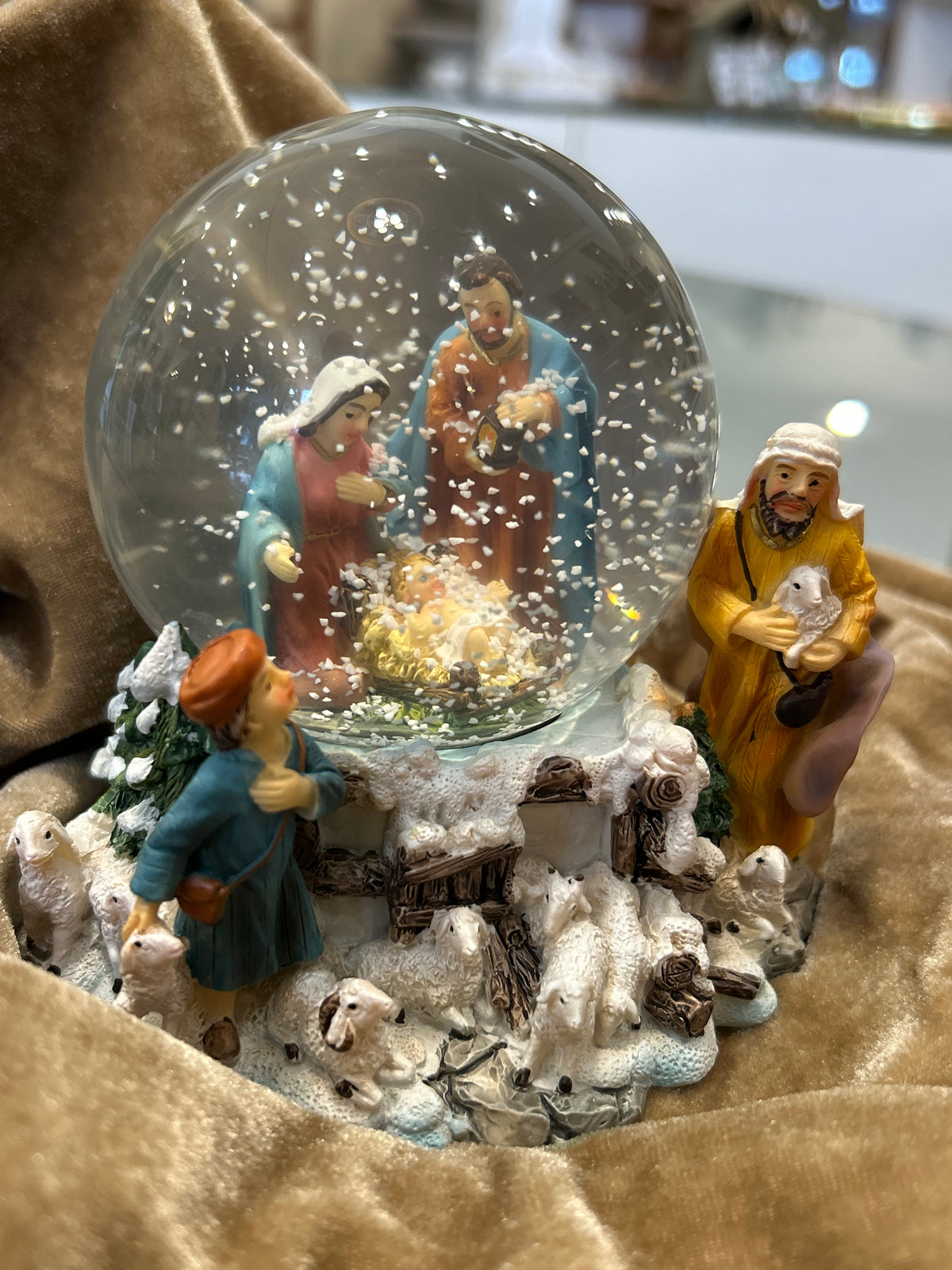Globo de Neve com Presépio