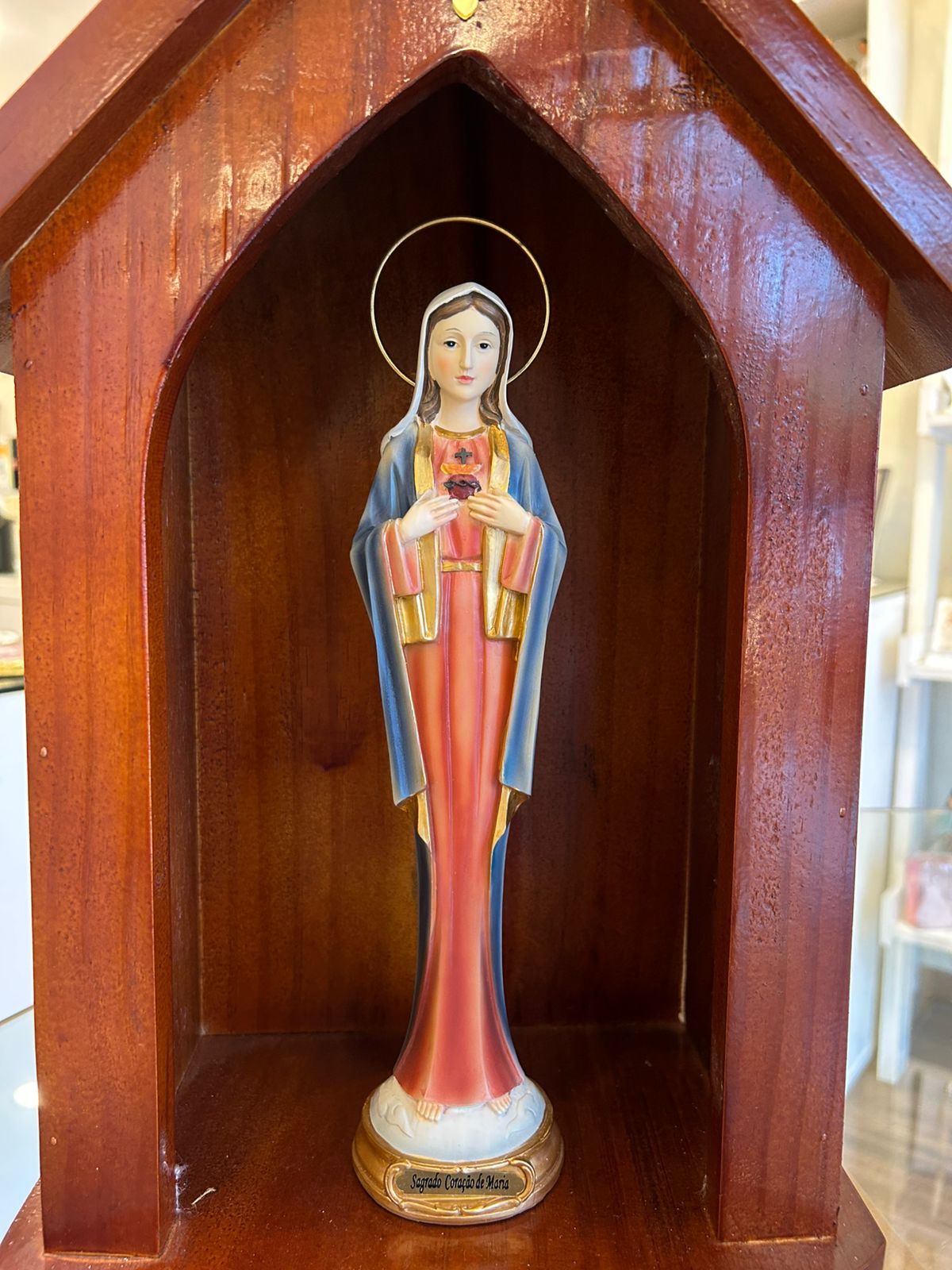 Imaculado Coração de Maria - Imagem em Resina