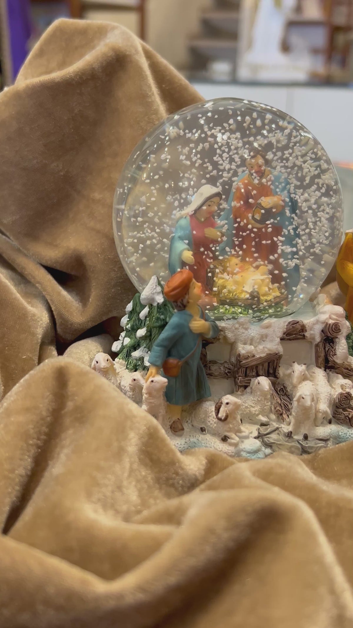 Globo de Neve com Presépio